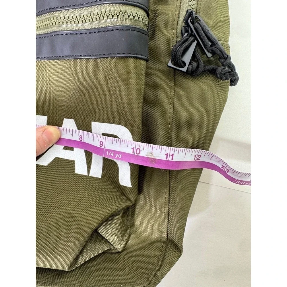 Pajar Canada Olive Green Backpack Logo Utility Gorpcore Streetwear Techwear O/S